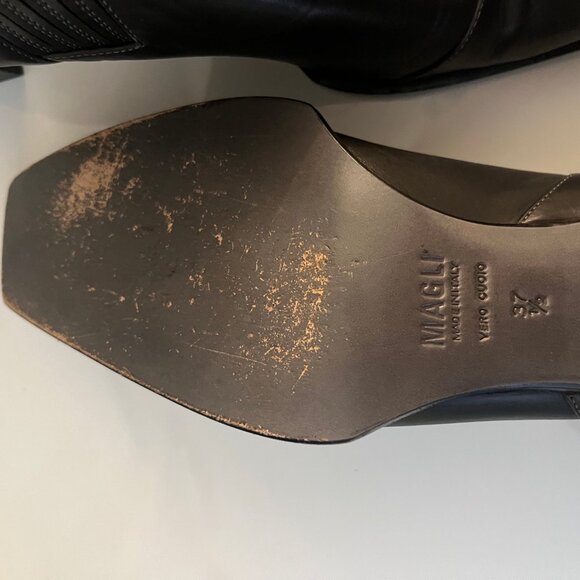 Brown Bruno Magli booties - Size 37.5 - Picture 5 of 9